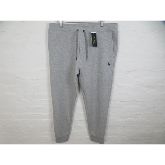 Polo Ralph Lauren Sweatpants Mens Large Gray Joggers Embroidered Pony Logo